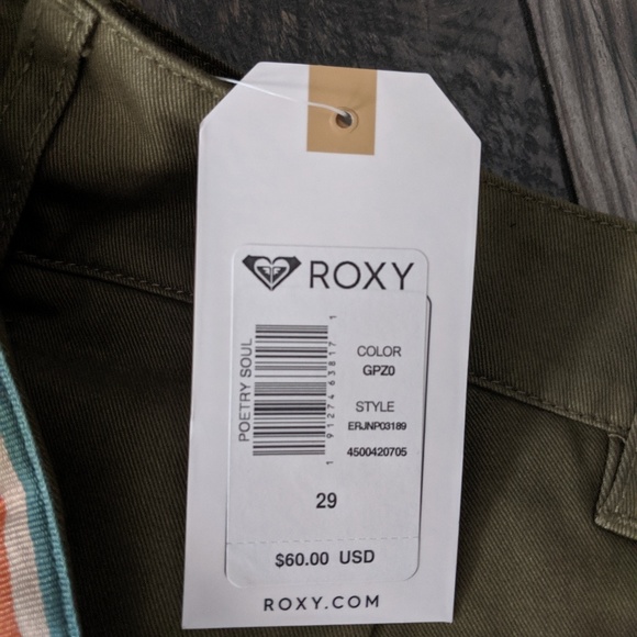NWT Roxy Poetry Side Stripe Pants - Picture 4 of 5